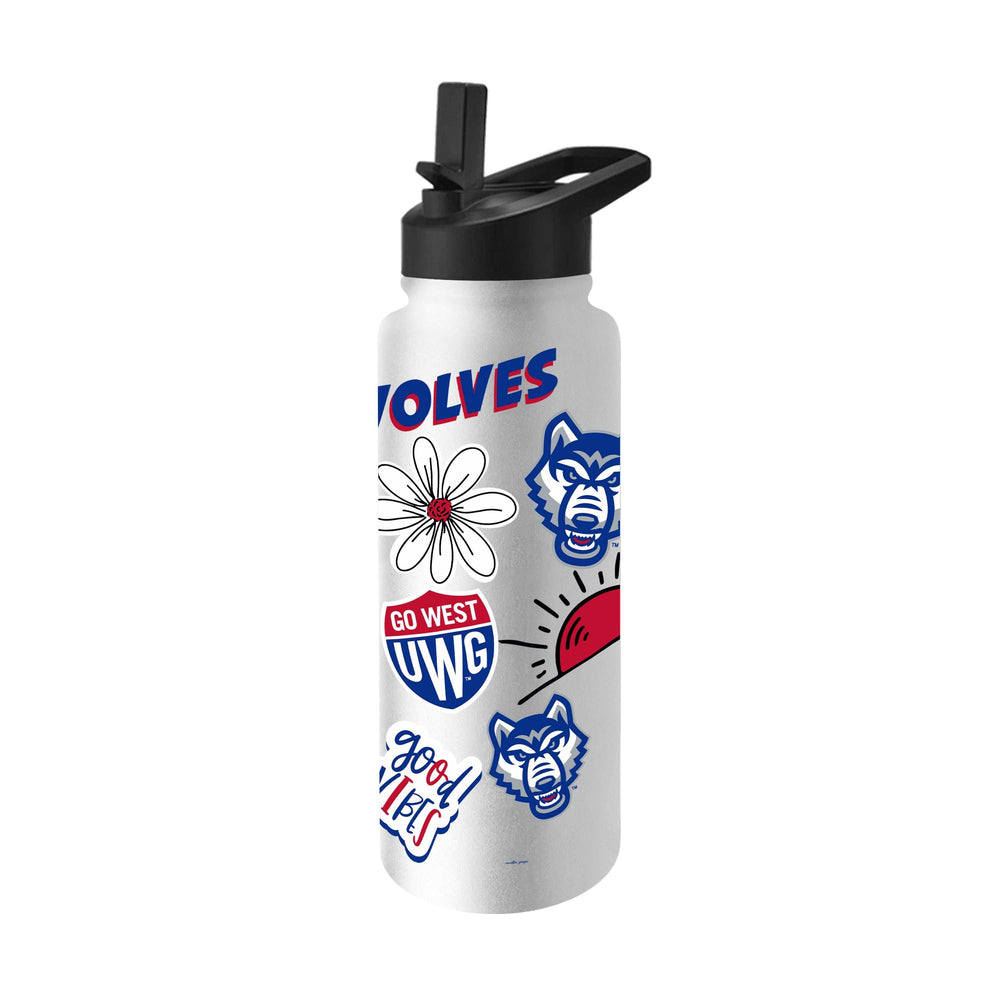 West Georgia 34oz Native Quencher Bottle - Logo Brands - Flyclothing LLC