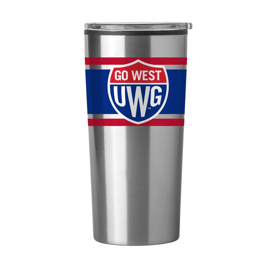 West Georgia Stripe 20 oz Fusion Tumbler - Logo Brands - Flyclothing LLC