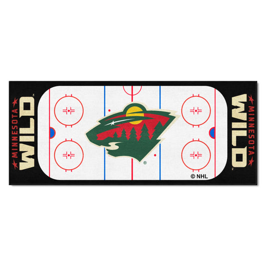 Minnesota Wild Rink Runner - 30in. x 72in.