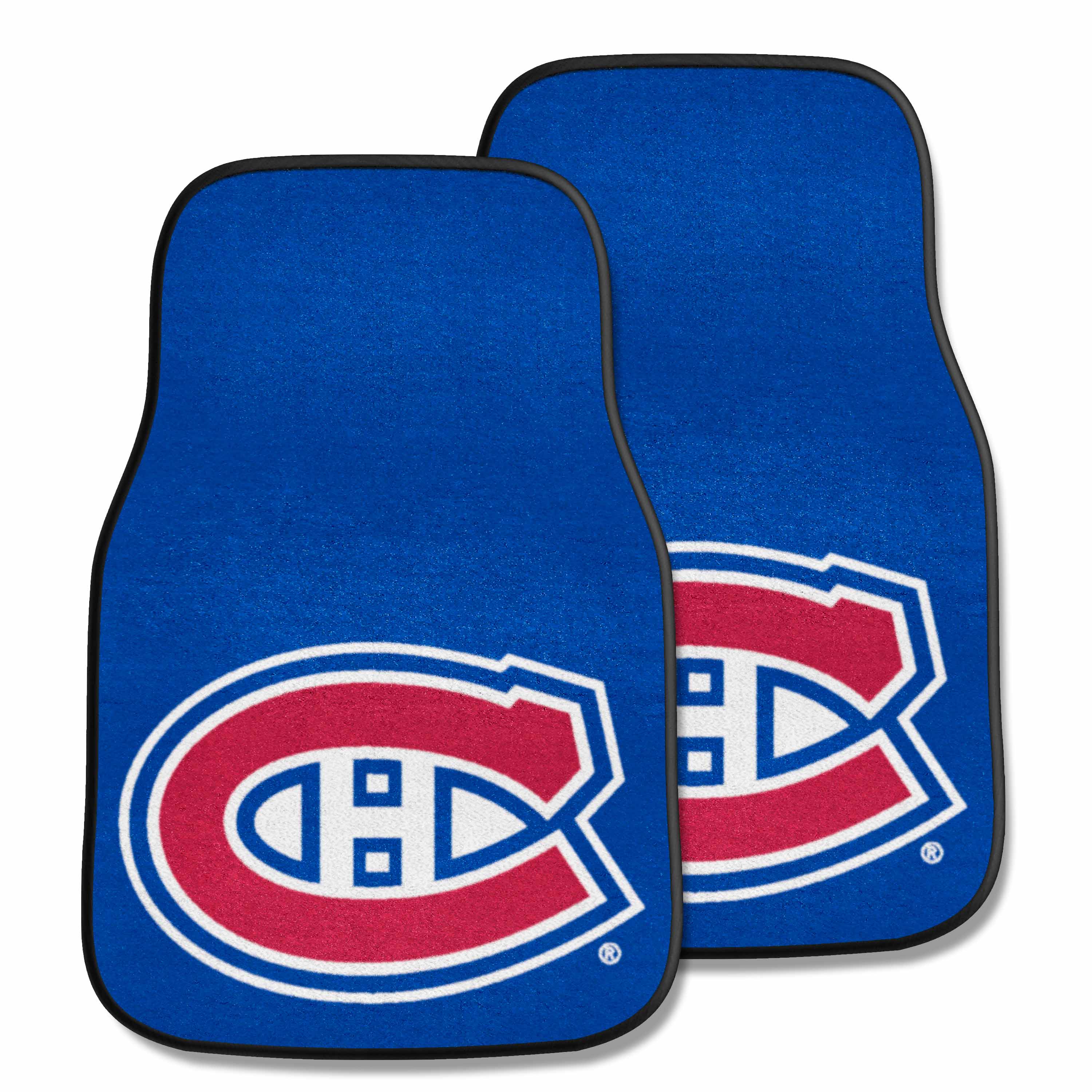 Montreal Canadiens Front Carpet Car Mat Set - 2 Pieces - Montreal Canadiens