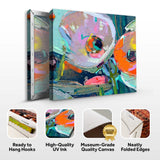 Canvas Print: Chromatic Pulse - Tailored Canvases - Flyclothing LLC