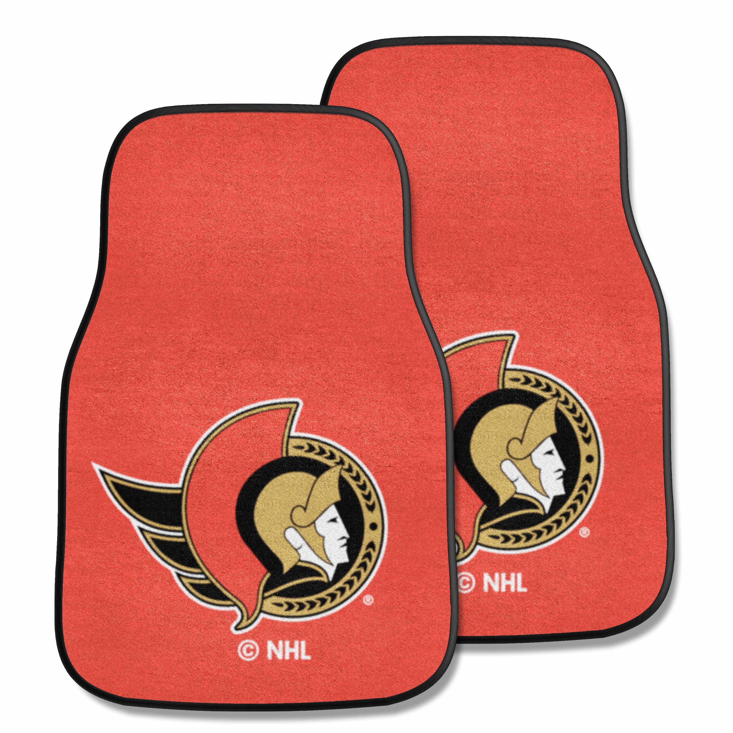 Ottawa Senators Front Carpet Car Mat Set - 2 Pieces - Ottawa Senators