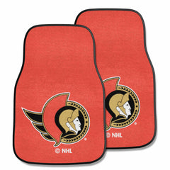 Ottawa Senators Front Carpet Car Mat Set - 2 Pieces - Ottawa Senators