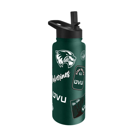 Utah Valley State University 34oz Dreamweave Quencher Bottle - Logo Brands - Flyclothing LLC