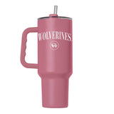 Utah Valley University Berry 40oz Cinch Powder Coat Tumbler - Logo Brands - Flyclothing LLC