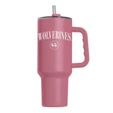 Utah Valley University Berry 40oz Cinch Powder Coat Tumbler - Logo Brands - Flyclothing LLC