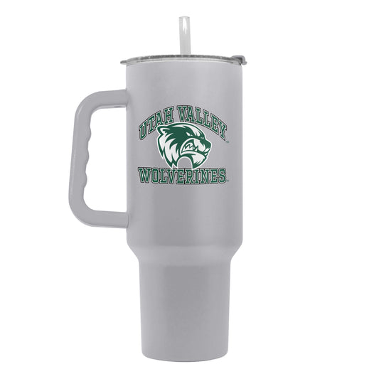 Utah Valley University 40oz Athletic Powder Coat Tumbler - Logo Brands - Flyclothing LLC