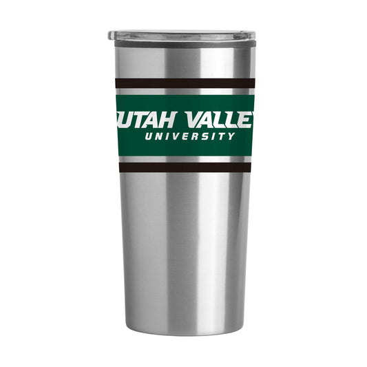 Utah Valley Univ Stripe 20 oz Fusion Tumbler - Logo Brands - Flyclothing LLC