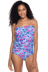Women's Lanikai 3-in-1 Swim Bottoms | Multicolor Painted Rainforest