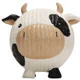 Dottie Cow Ruff-Tex® Latex Ball Dog Toy, Large - HuggleHounds - Flyclothing LLC