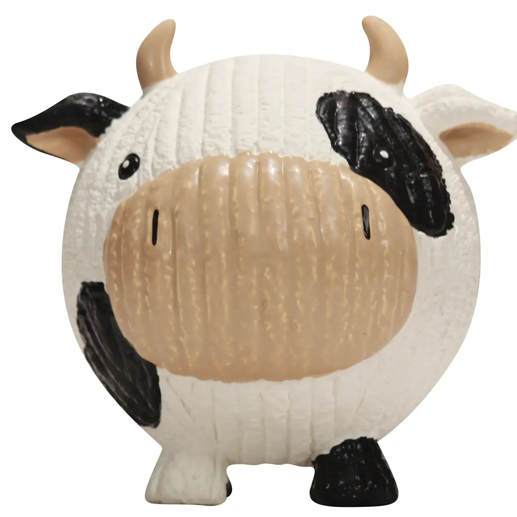 Dottie Cow Ruff-Tex® Latex Ball Dog Toy, Large - HuggleHounds - Flyclothing LLC