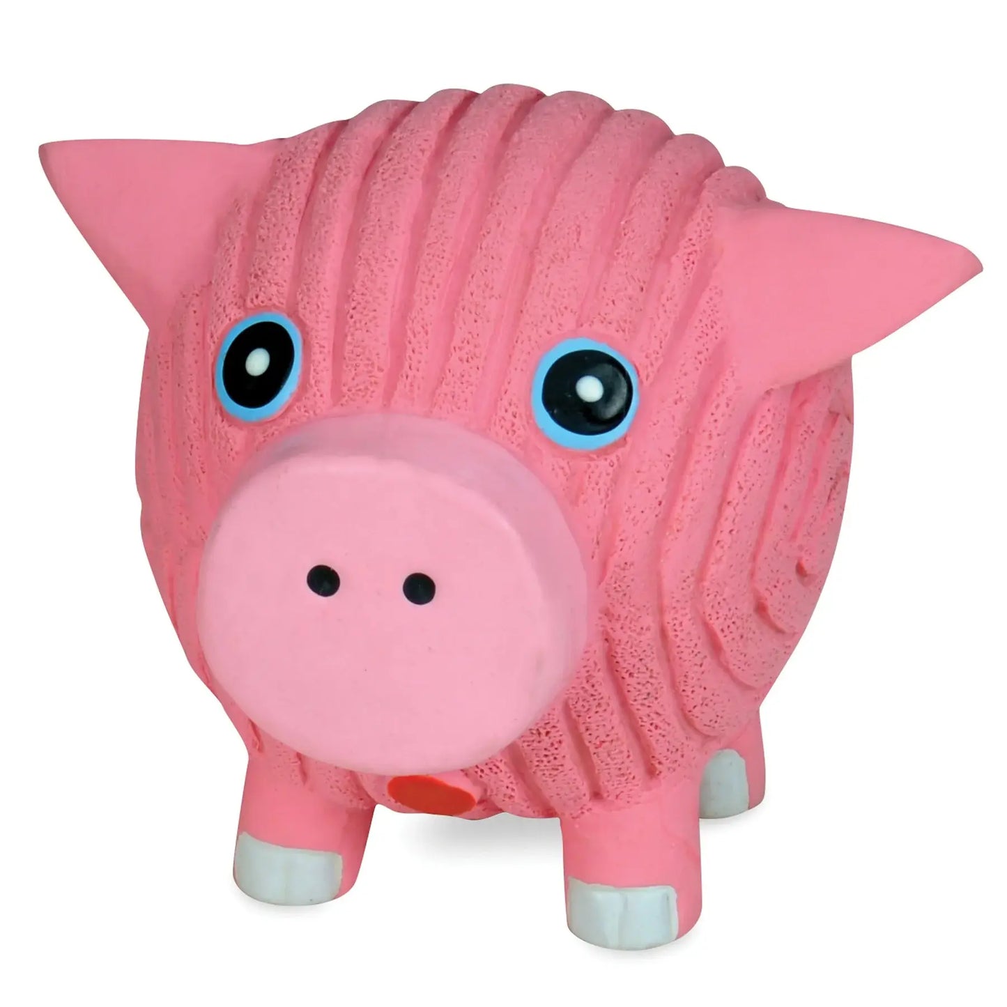 Hamlet Pig Ruff-Tex® Latex Ball Dog Toy, Large - HuggleHounds - Flyclothing LLC