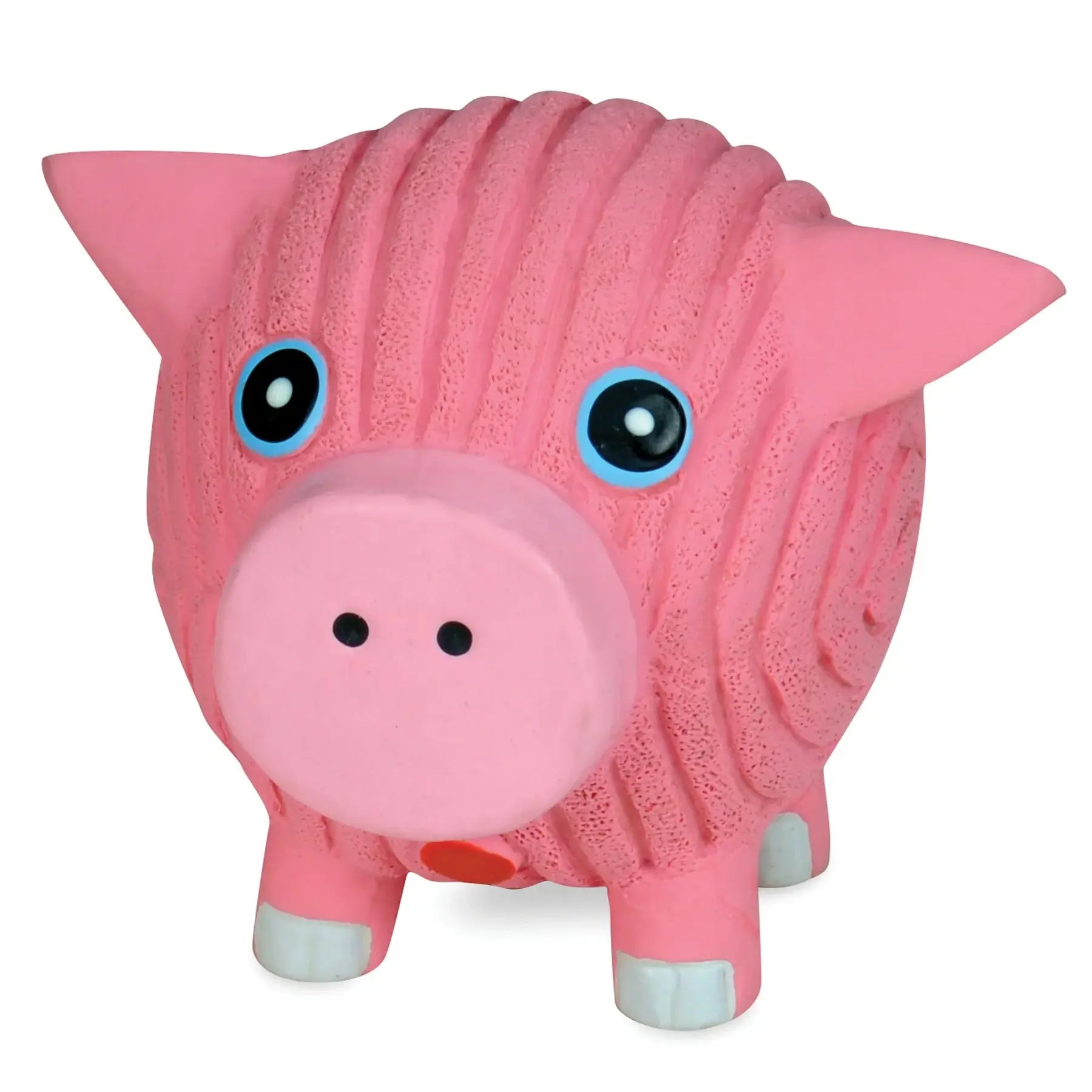 Hamlet Pig Ruff-Tex® Latex Ball Dog Toy, Large - HuggleHounds - Flyclothing LLC