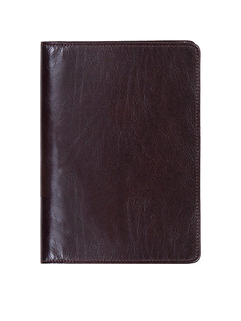 Scully Leather Walnut desk journal