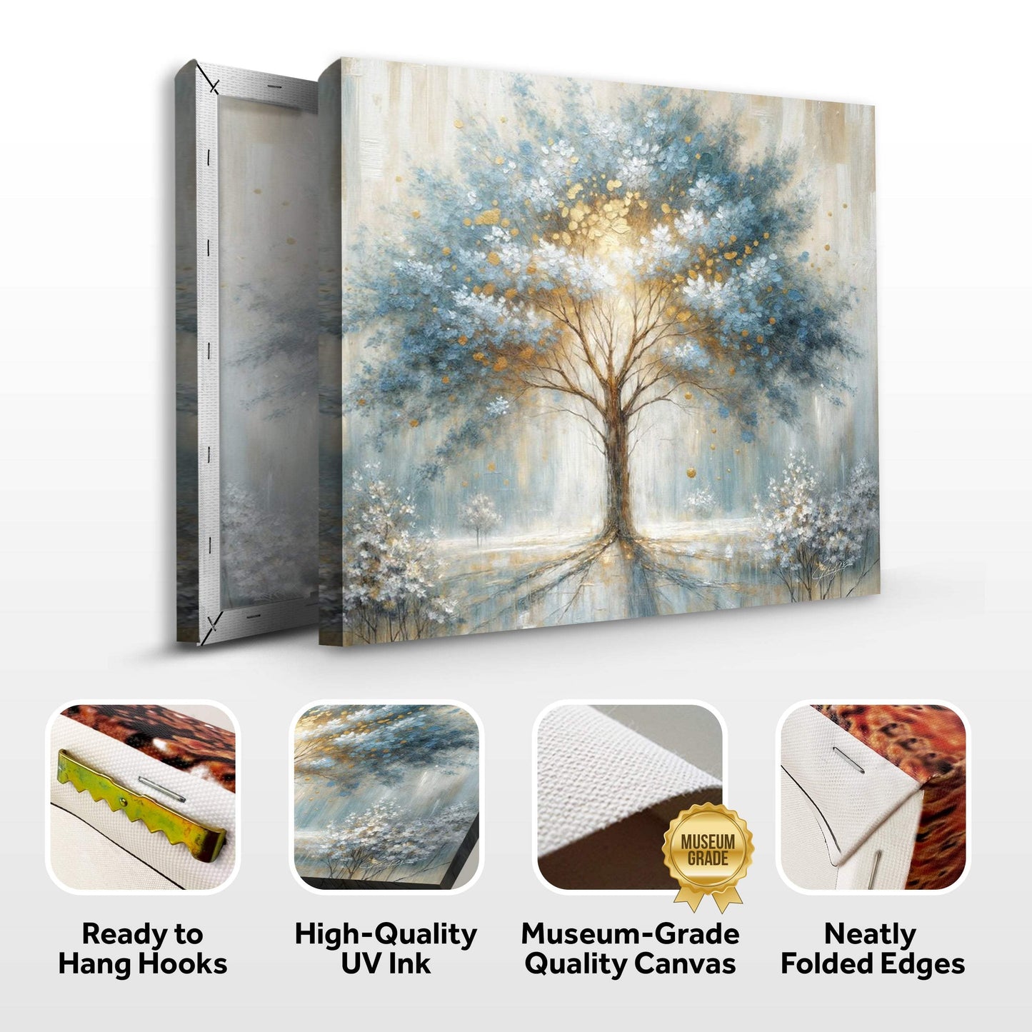 Canvas Print: "Ethereal Arboretum" - Tailored Canvases - Flyclothing LLC