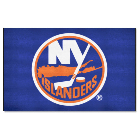New York Islanders Ulti-Mat Rug - 5ft. x 8ft. - New York Islanders