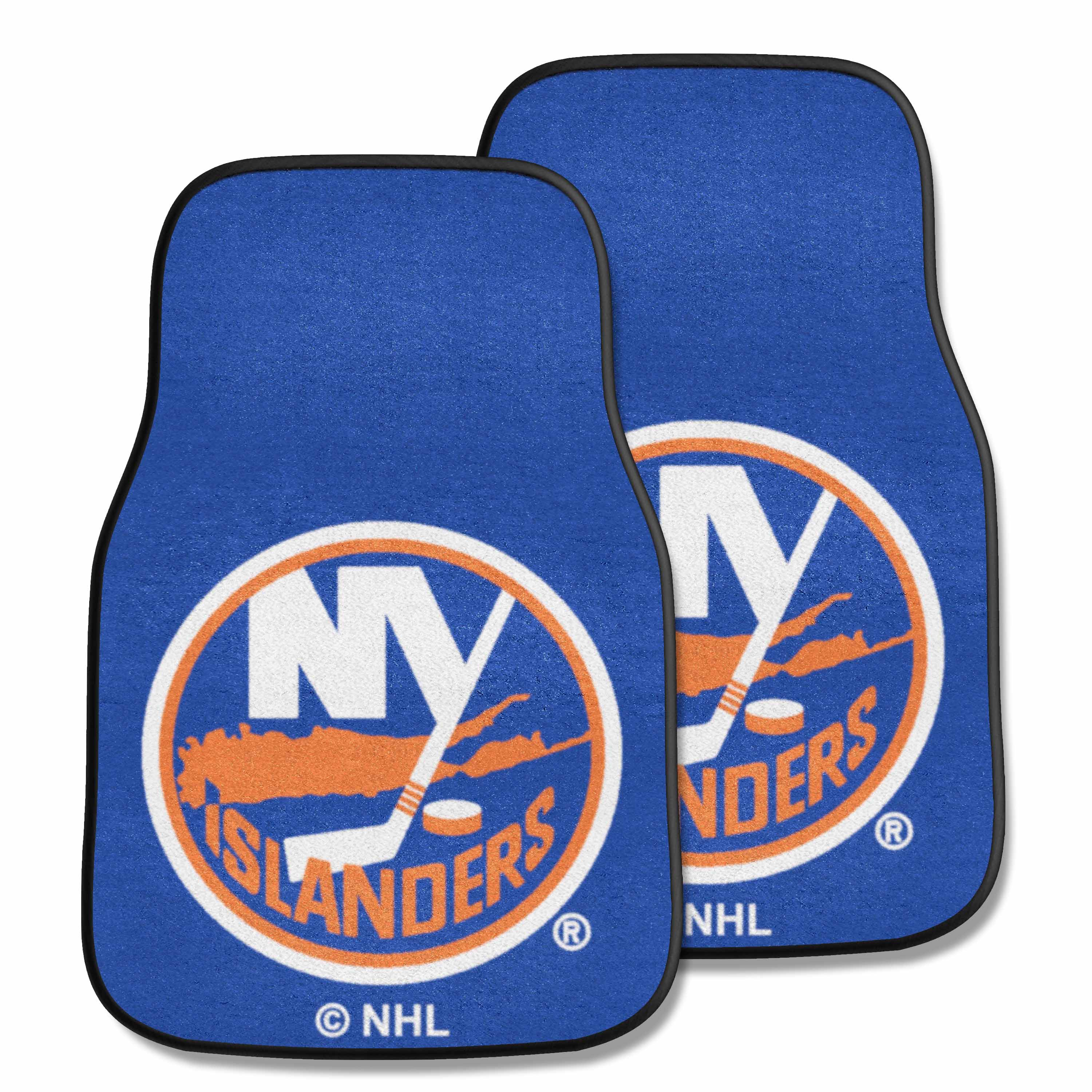 New York Islanders Front Carpet Car Mat Set - 2 Pieces - New York Islanders