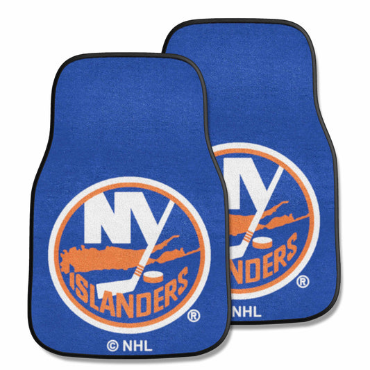 New York Islanders Front Carpet Car Mat Set - 2 Pieces - New York Islanders