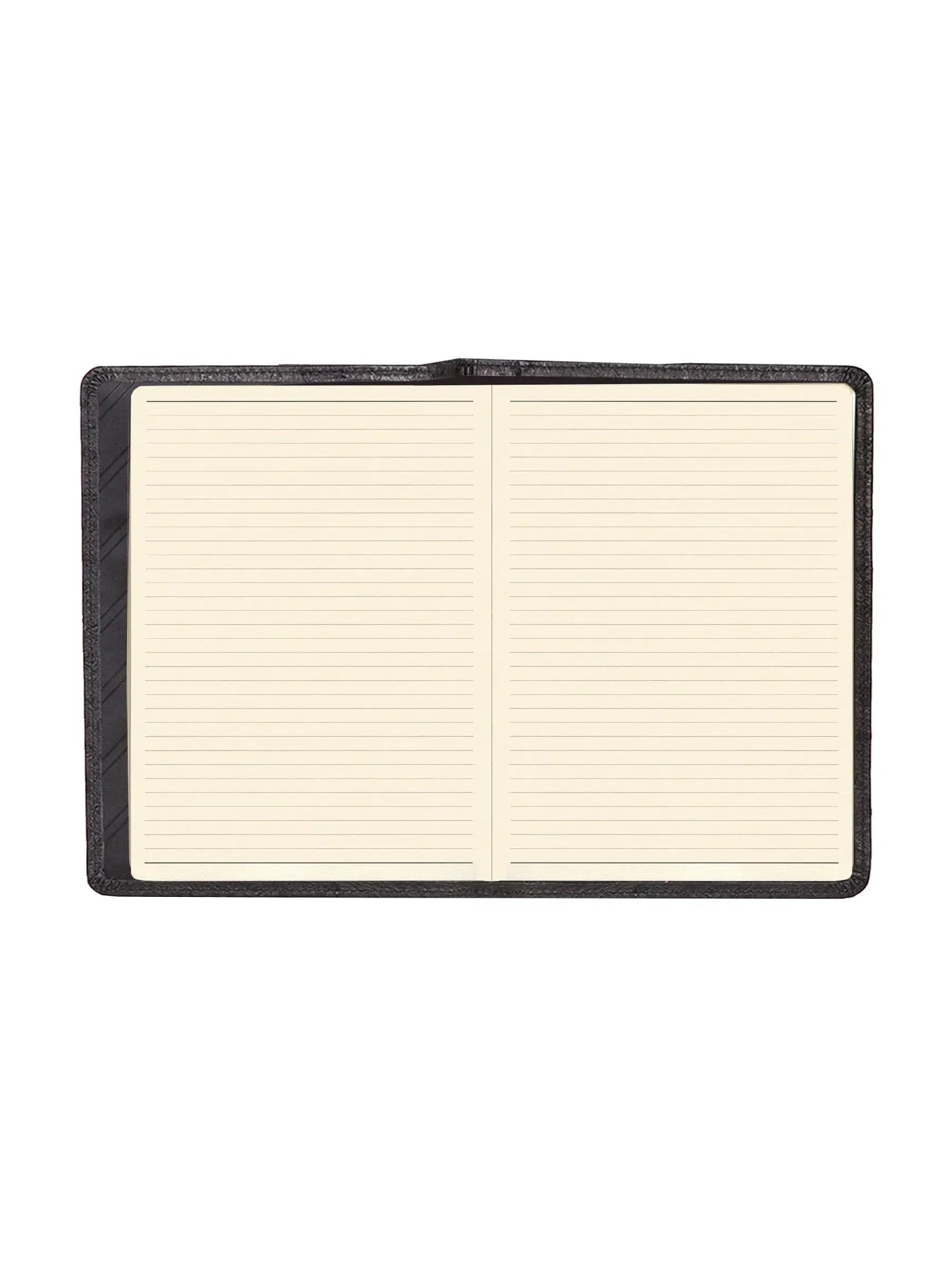 Scully Leather Ostrich Leather Black Ruled Manuscript - Scully Leather - Flyclothing LLC
