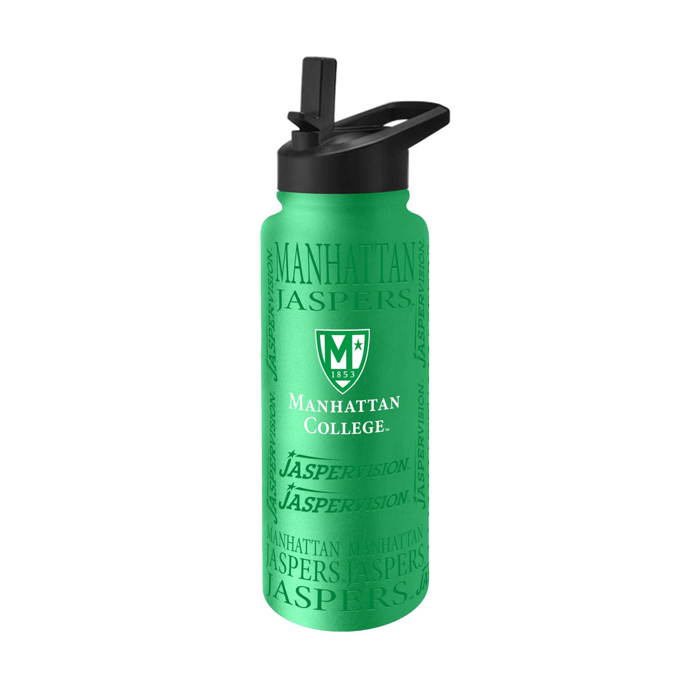 Manhattan University 34oz Replay Quencher Bottle - Logo Brands - Flyclothing LLC