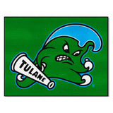 Tulane Green Wave All-Star Rug - 34 in. x 42.5 in. - Tulane