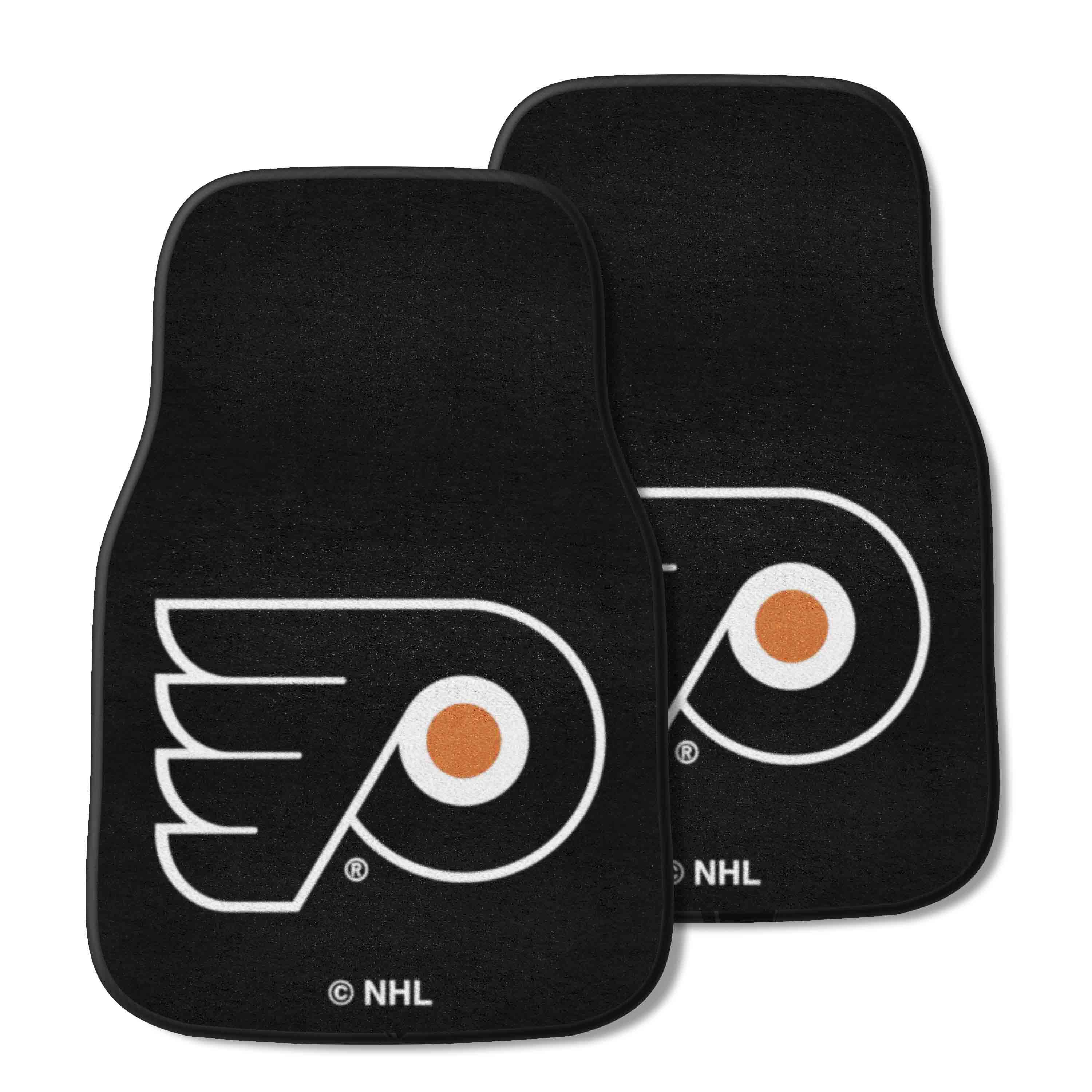 Philadelphia Flyers Front Carpet Car Mat Set - 2 Pieces - Philadelphia Flyers