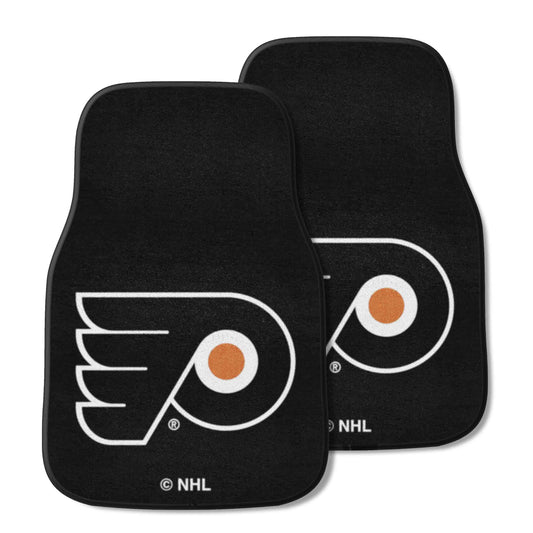 Philadelphia Flyers Front Carpet Car Mat Set - 2 Pieces - Philadelphia Flyers