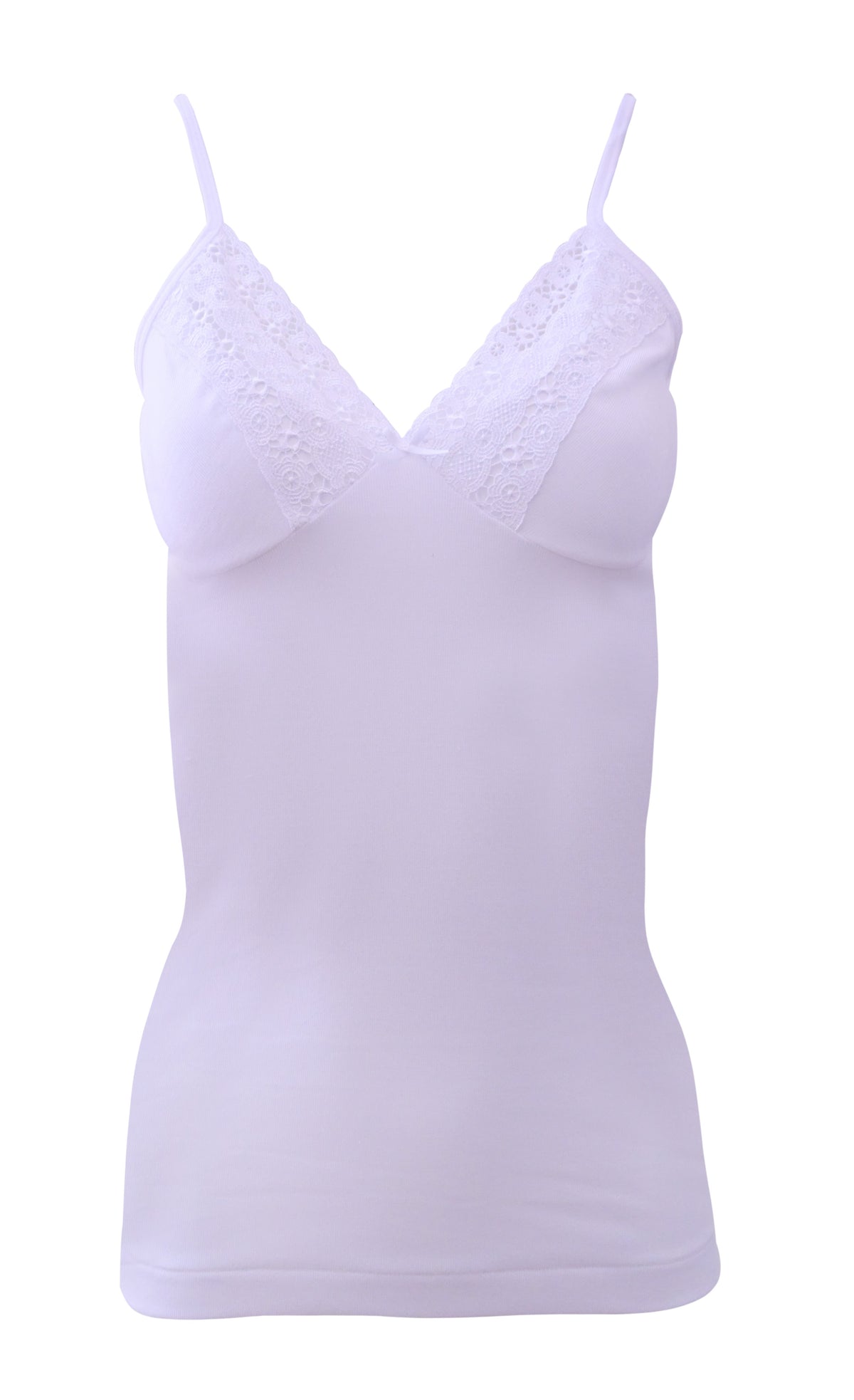 EGi Luxury 100% Filo di Scozia Cotton with Macramé Lace Women's Top S - XXL Made in Italy.(1048) - tittimitti - Flyclothing LLC