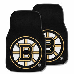 Boston Bruins Front Carpet Car Mat Set - 2 Pieces - Boston Bruins