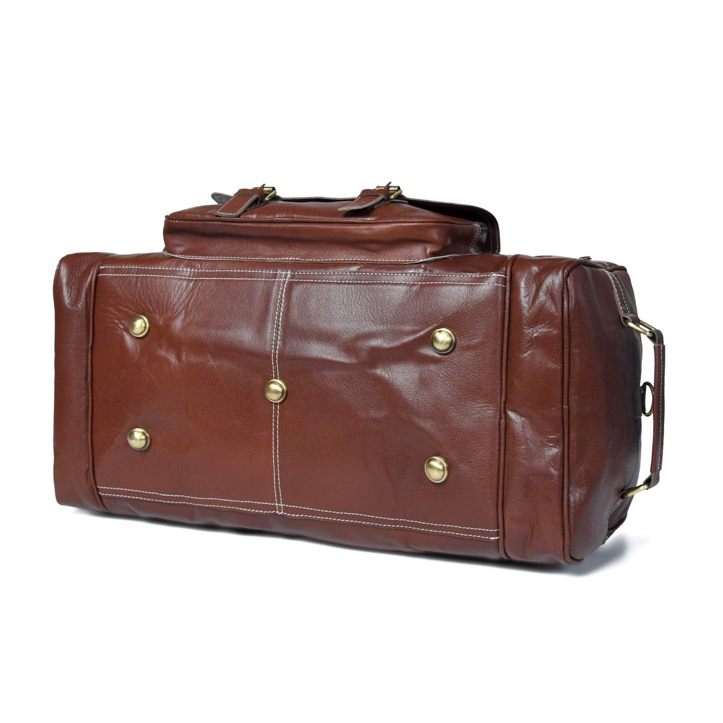 Upgraded Traveler Weekender Duffle - Classy Leather Bags - Flyclothing LLC
