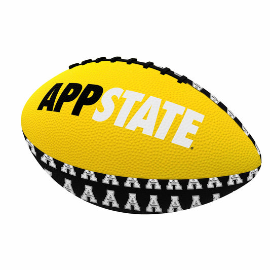 Appalachian State Repeating Mini Rubber Football - Logo Brands - Flyclothing LLC