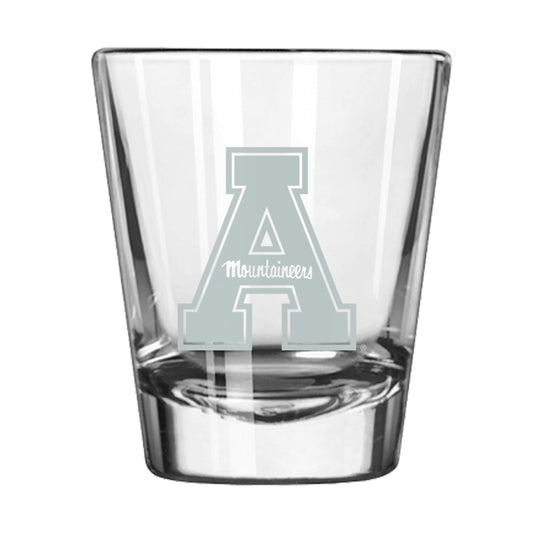 Appalachian State 2oz Frost Shot Glass - Logo Brands - Flyclothing LLC