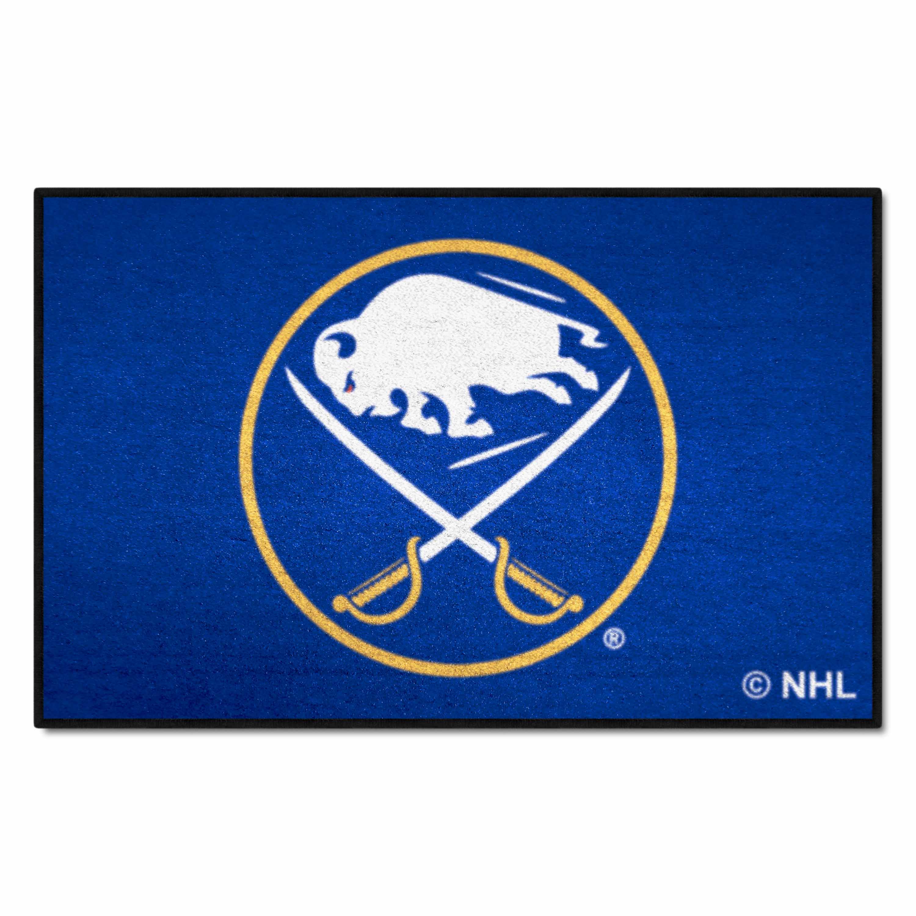 Buffalo Sabres Starter Mat Accent Rug - 19in. x 30in. - Buffalo Sabres