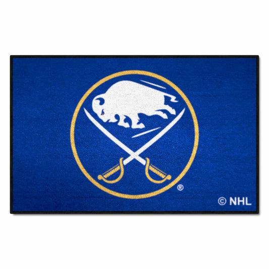 Buffalo Sabres Starter Mat Accent Rug - 19in. x 30in. - Buffalo Sabres