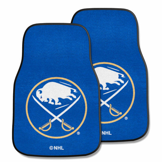Buffalo Sabres Front Carpet Car Mat Set - 2 Pieces - Buffalo Sabres