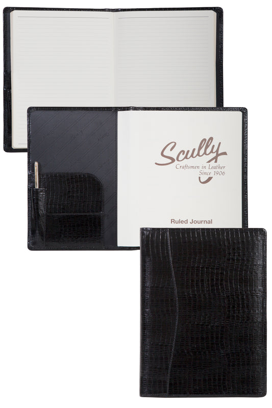 Scully Leather ruled journal