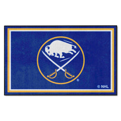 Buffalo Sabres 4ft. x 6ft. Plush Area Rug - Buffalo Sabres