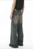 Men's Wide Leg Jeans with Pockets - Trendsi
