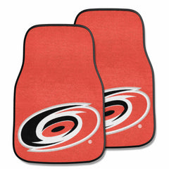 Carolina Hurricanes Front Carpet Car Mat Set - 2 Pieces - Carolina Hurricanes