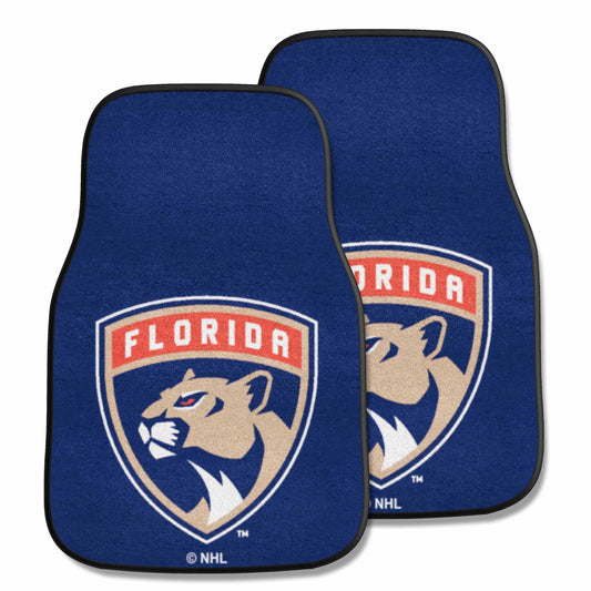 Florida Panthers Front Carpet Car Mat Set - 2 Pieces - Florida Panthers