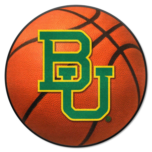 Baylor Bears Basketball Rug - 27in. Diameter - Baylor