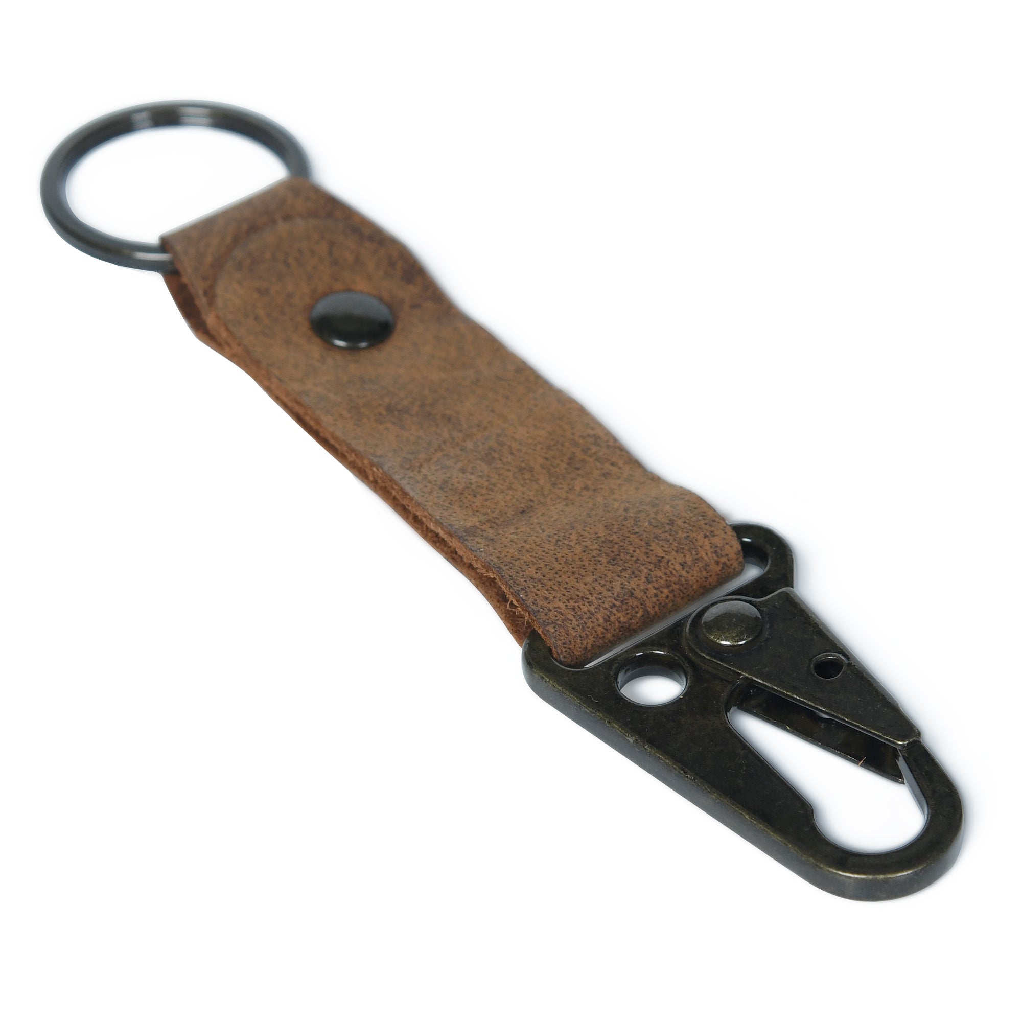 Stylish Genuine Leather Keychain - Classy Leather Bags - Flyclothing LLC