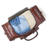 Upgraded Traveler Weekender Duffle - Classy Leather Bags - Flyclothing LLC