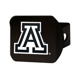 University of Arizona Chrome on Black Hitch Cover - Logo Brands - Flyclothing LLC