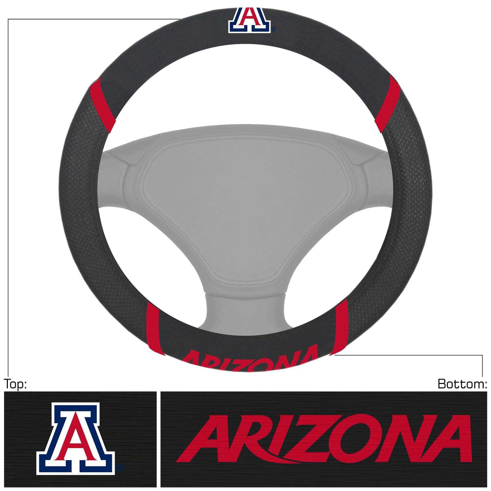University of Arizona Steering Wheel Cover - Logo Brands - Flyclothing LLC