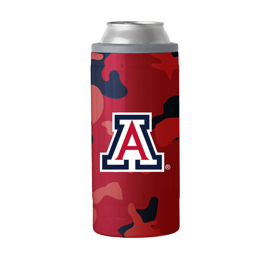 Arizona 12oz Camo Swagger Slim Can Coolie - Logo Brands - Flyclothing LLC