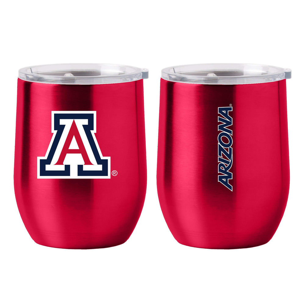 ARIZONA 16OZ GAMEDAY STAINLESS CURVED - Logo Brands - Flyclothing LLC