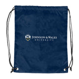 Johnson and Wales Univ - Downcity Navy Cruise Back Sack f/ Primary Logo - Logo Brands - Flyclothing LLC