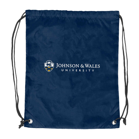 Johnson and Wales Univ - Harborside Navy Cruise Back Sack f/ Primary Logo - Logo Brands - Flyclothing LLC