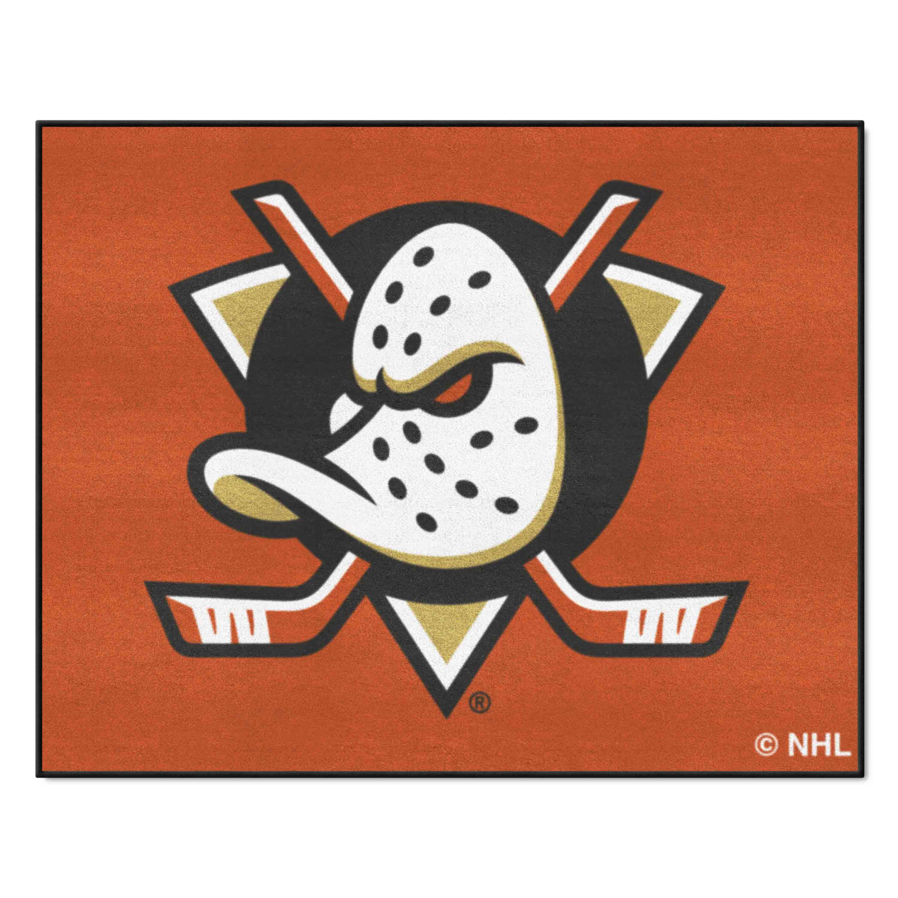 Anaheim Ducks All-Star Rug - 34 in. x 42.5 in. - Anaheim Ducks